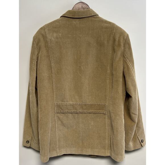 Vintage Sport Coat Tan Corduroy Blazer Jacket 90s y2k Grunge 44R - Picture 5 of 7